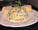 Foto del paso 4 de la receta: Ensalada de pollo