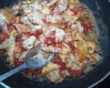 A picture of step 2 of Indomie Noodles with Fried Eggs #noodlesrecipecontest.