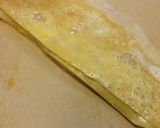 A picture of step 3 of Easiest Kinshi Tamago (Shredded Egg Crepe) for Summer Chilled Ramen.