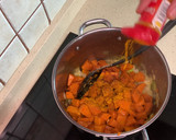 Foto del paso 4 de la receta: Crema de calabaza y manzana