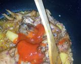 A picture of step 4 of Moroco rice.