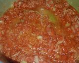 A picture of step 9 of Jollof Rice and Beans.