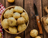 Foto del paso 1 de la receta: Patatas rellenas de champiñones y bechamel