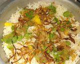 A picture of step 7 of Hyderabadi Chicken Dum Biryani.