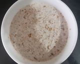 A picture of step 1 of Walnut Halwa.