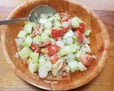 Foto del paso 1 de la receta: Ensalada de melón con quinoa y jitomate