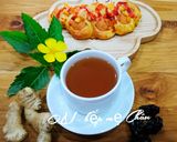 Hình bước làm 2 của món Trà gừng táo tàu