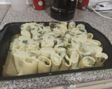 Foto del paso 5 de la receta: Pastel de paccheri rellenos de verdura gratinados