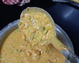 A picture of step 2 of Besan Chila.