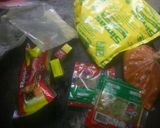 A picture of step 1 of Simple concotion Rice with Titus Fish.