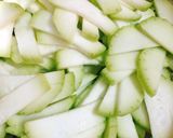 Hình bước làm 1 của món Canh Bầu Nấu Cá Thu