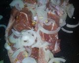 Foto del paso 2 de la receta: Cerdo con papa y tortilla de zapallo