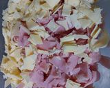 Foto del paso 3 de la receta: Capeletis integrales de jamón, queso y nueces