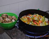 Foto del paso 1 de la receta: Pollo al disco para 8 a 10 personas