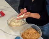 A picture of step 4 of Chicken pupusas.