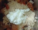 A picture of step 2 of Afghani egg curry.