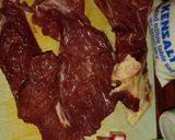 A picture of step 1 of Oven Baked Beef.