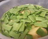 Foto del paso 1 de la receta: Guiso de judías verdes con costillas (Ciorba de fasole verde)