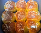 Foto langkah ke 6 dari resep Roti Sobek Labu Kuning Eggless Air Fryer.