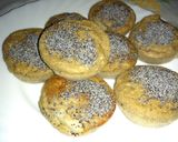 Foto del paso 2 de la receta: Mini budines de banana y pera