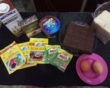 Foto langkah ke 1 dari resep Pudding Brownies.