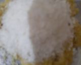 A picture of step 2 of Khoya/mawa Laddu.
