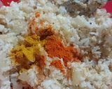 Foto del paso 3 de la receta: Hamburguesas de arroz y cebollas