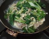 Foto langkah ke 4 dari resep Ca sawi telor ampela teflon anak kos sahur.