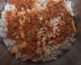 Foto del paso 7 de la receta: Pastas de arroz en salsa napolitana con atún 🍝 🥰