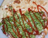 A picture of step 5 of Crispy Cubano Flatbread Sandwich.