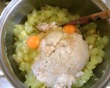 Foto del paso 5 de la receta: Budín de zapallo italiano con pollo 🍗