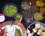 Brinjal-Green Pigeon Peas (Tuvar Dana) ki Sabji recipe step 1 photo