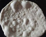 A picture of step 2 of Tawa Naan.