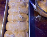 Foto langkah ke 4 dari resep Roti Sobek isi Coklat dan Keju.