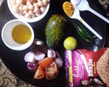 A picture of step 1 of Punjabi Kabuli chana masala.