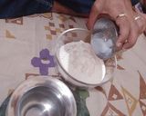 A picture of step 2 of Gujiya Rangeen.