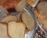 Foto langkah ke 7 dari resep Roti tawar metode autolisis.