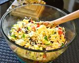 A picture of step 6 of Vegetable-Packed Orzo Pasta Salad.