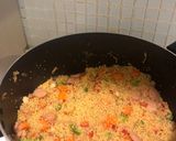 A picture of step 9 of Stir fry cous cous.