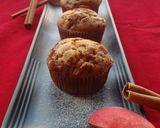 A picture of step 7 of Apple cinnamon muffins.