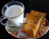 A picture of step 1 of Instant Cocoa Cappuccino.