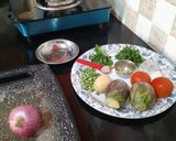 वांग,बटाटा,मिक्स भाजी (Vang Batata Mix Bhaji Recipe In Marathi) रेसिपी स्टेप 1 फोटो 