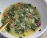 A picture of step 4 of Oilless basil egg.