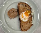 A picture of step 5 of Egg in the hole.