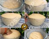 A picture of step 3 of No Egg No Maida Pure Veg Cheesy Garlic Bun And Swirl From Scratch Two Design One Dough.