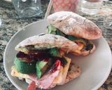 A picture of step 3 of Sunday Vibe Breakfast with Ciabatta Roll 🌶.