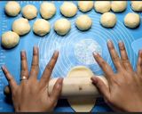 Foto langkah ke 8 dari resep Roti Gembong, Roti Sisir, dan Bubble Bread.