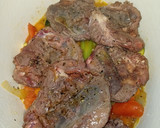 Foto del paso 4 de la receta: Carrilleras de ternera al vino tinto, con falso parmesano
