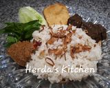 Foto langkah ke 6 dari resep Sambal Kacang Nasi Uduk Betawi.