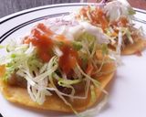 Foto del paso 7 de la receta: Tostadas con puré de arvejas y bastones de berenjena.